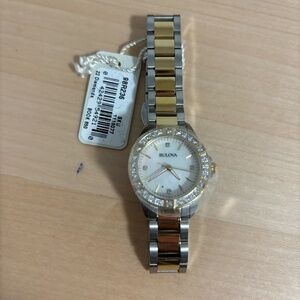 Brand new- Bulova watch with 22 diamonds